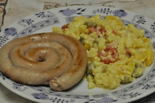 Bramborový salát s paprikou a rajčaty – Snadné Česko recept, zvládnete za Do 30 minut